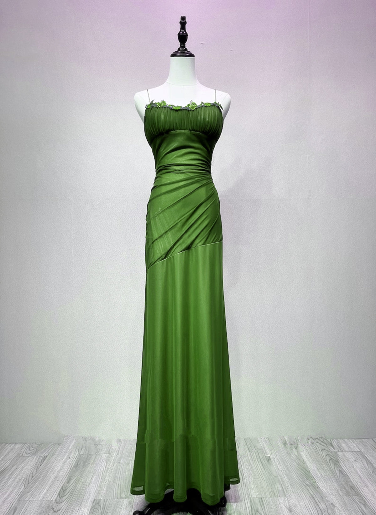 Green 2024 spandex dress