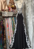 Charming Spandex With Lace Applique Sweetheart Party Dress, Mermaid Long Prom Dress
