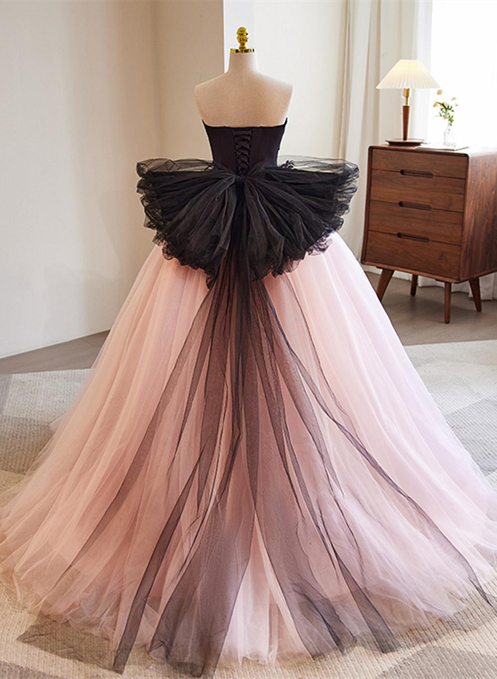 sweet 16 dresses pink and black Mexican Quinceanera Dress Embroidery Hot Pink and Black Velvet Sweet 16 Dress Masquerade Extra Puffy
